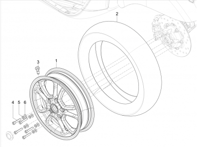 Μπροστινός τροχός